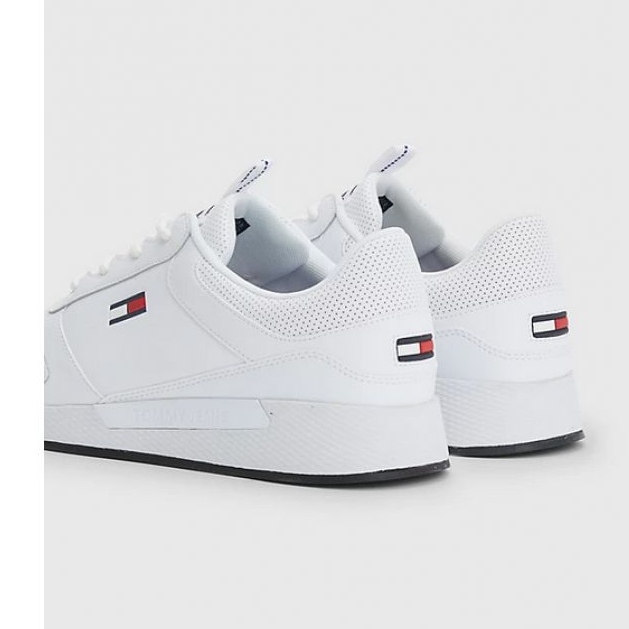 Buty Tommy Hilfiger Flexi Runner M EM0EM01080YBR białe 1