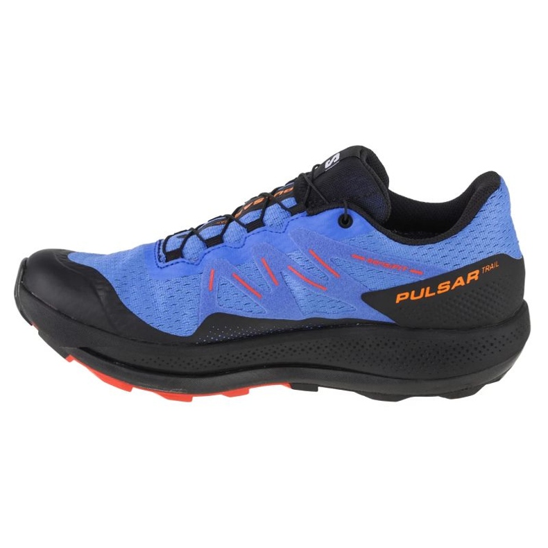 Buty do biegania Salomon Pulsar Trail Gtx M 416080 niebieskie 1