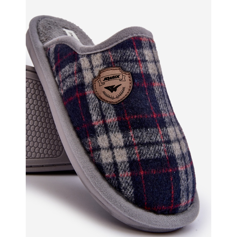 Męskie Wsuwane Kapcie Szare Kallile 2