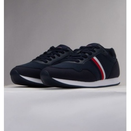 Buty Tommy Hilfiger Core Lo Runner M FM0FM04504 DW5 niebieskie 1