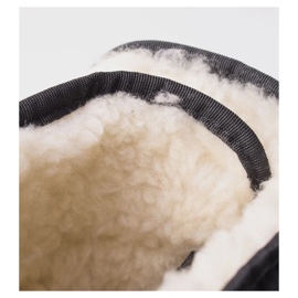 Damskie lekkie ocieplane śniegowce Progress PROGJ-21-08 czarne 4