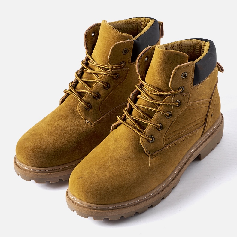 Brązowe męskie klasyczne trapery Petrelle 1