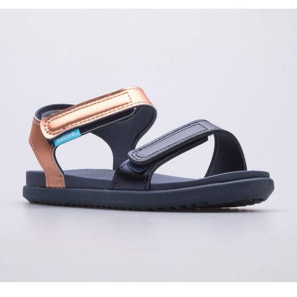 Native Jefferson Sandały Native Chlerley Matallic Jr 62109117-8936 czarne 1