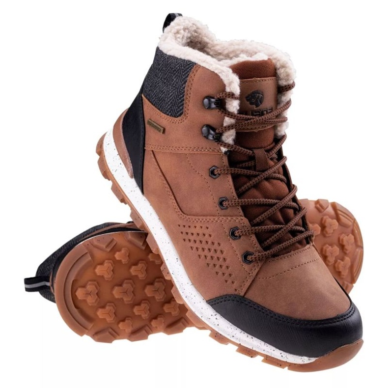 Buty Iguana Geleb Mid Wp 92800442456 brązowe 1