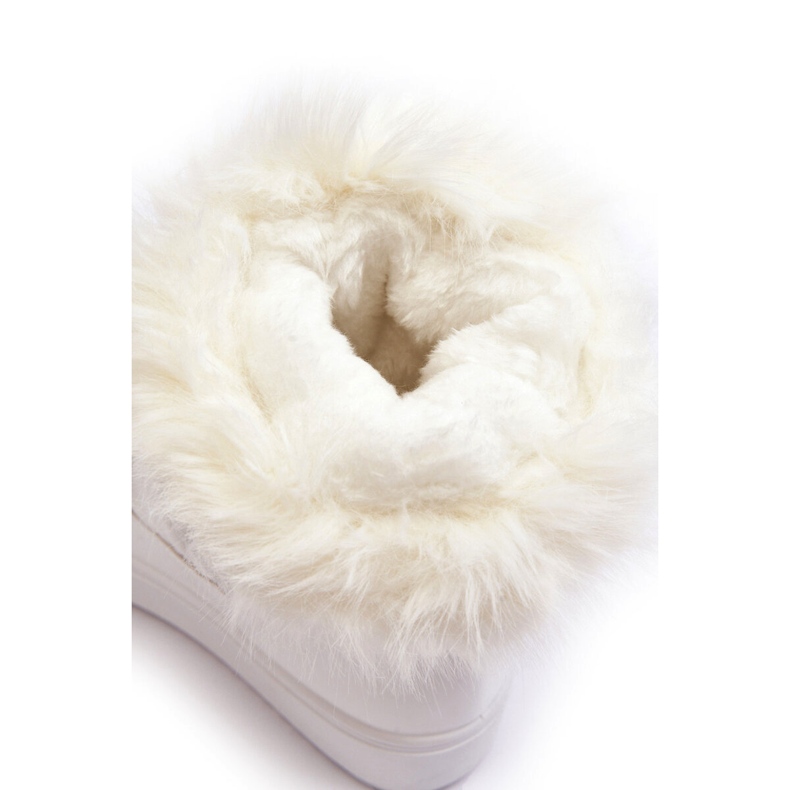 Seastar Damskie Śniegowce Sznurowane Białe 1