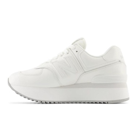 Buty New Balance W WL574ZFW białe 1