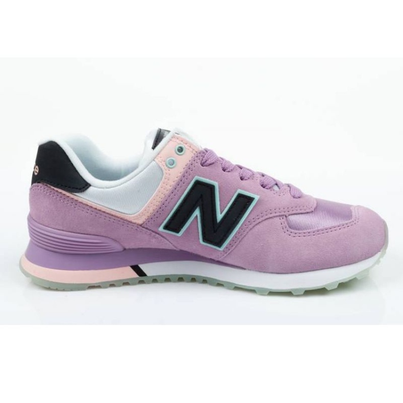Buty New Balance W WL574SAW fioletowe 2