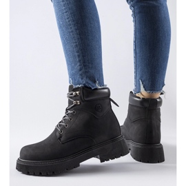 Czarne ocieplane klasyczne workery Bentley 1