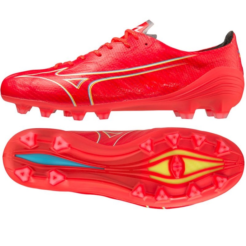 Buty Mizuno Morelia Alpha Elite Md M P1GA236264 czerwone 1