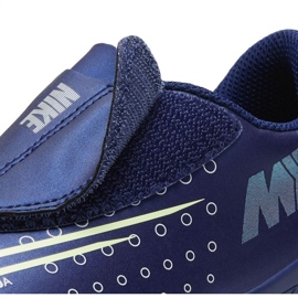 Buty piłkarskie Nike Mercurial Vapor 13 Club Mds Mg PS(V) Jr CJ1149 401 granatowe niebieskie 3