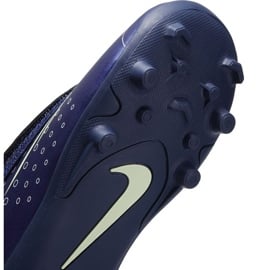 Buty piłkarskie Nike Mercurial Vapor 13 Club Mds Mg PS(V) Jr CJ1149 401 granatowe niebieskie 4