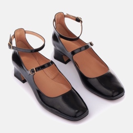 Marco Shoes Czółenka w stylu Mary Jane czarne 5