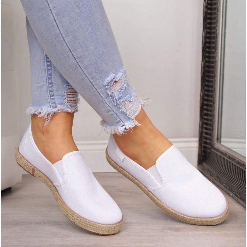 Espadryle Big Star W DD274015 białe 2