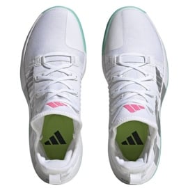 Buty do piłki ręcznej adidas Stabil Next Gen W IG3402 białe 4