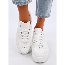 Sneakersy damskie Gauff White białe 1