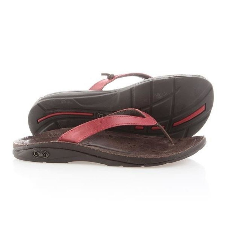 Japonki Chaco Locavore Red W J102202 czerwone 1