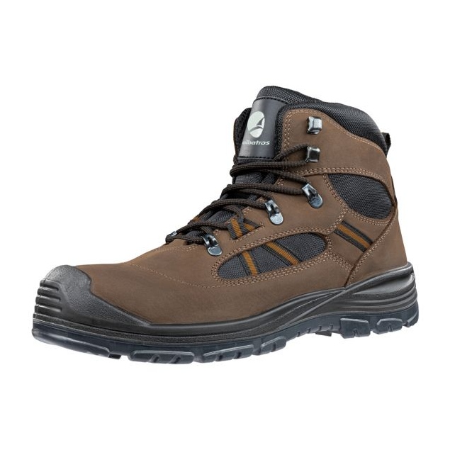 Buty Albatros Timber Mid M MLI-S36B9 ciemno brązowy brązowe 1