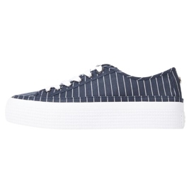 Buty Tommy Hilfiger Essential Stripe Sneaker W FW0FW06530 niebieskie 1