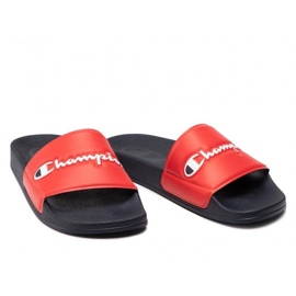 Klapki Champion Rochester Slide Varsity S21993.RS001 czerwone 2