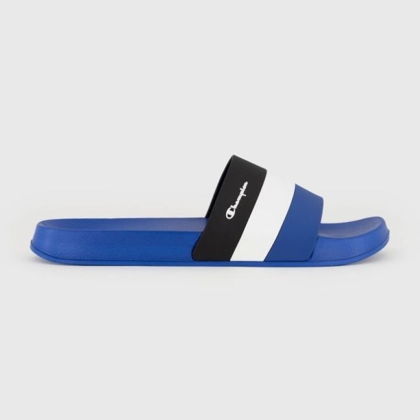 Klapki Champion Slide All American M S22049.BS036 niebieskie 1