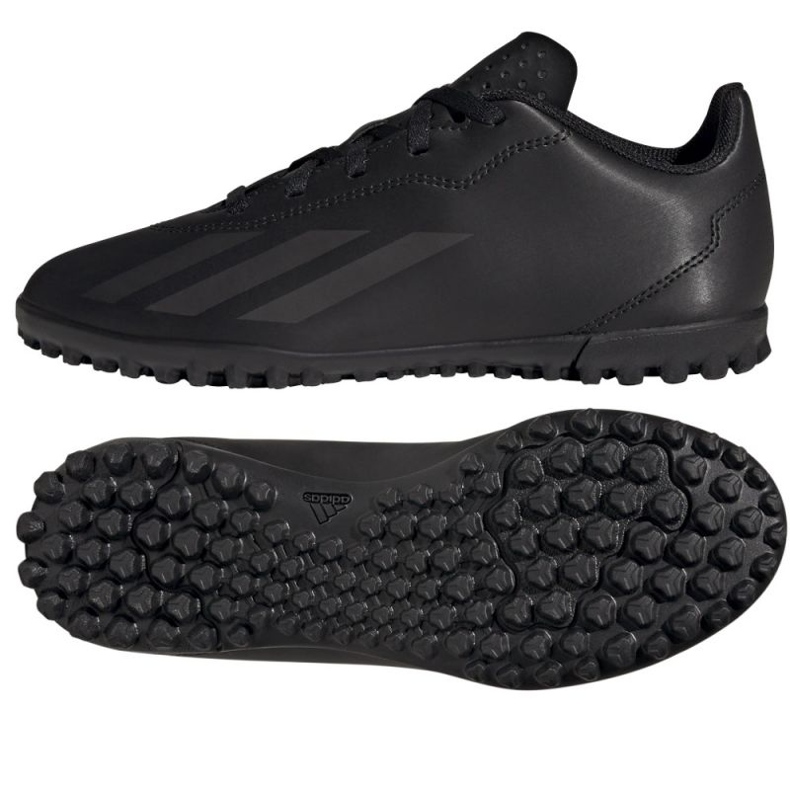 Buty adidas X CRAZYFAST.4 Tf Jr IE4084 czarne 1