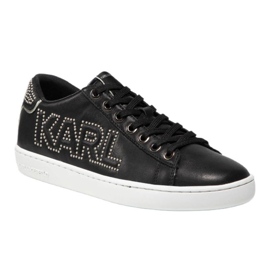 Karl Lagerfeld Buty Karl Lagefeld Kupsole Ii Karl Mikrostud Logo W KL61221 czarne 1
