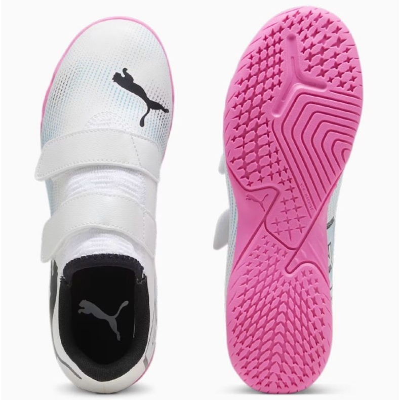 Buty piłkarskie Puma Future 7 Play It Jr 107741-01 białe 1