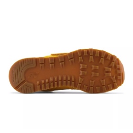 Buty New Balance Jr PV574RC1 żółte 4