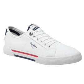 Buty Pepe Jeans Brady Basic M PMS30816 białe 1