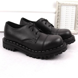 Skórzane glany Gregor W GRE1206A czarne 1