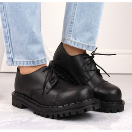 Skórzane glany Gregor W GRE1206A czarne 2