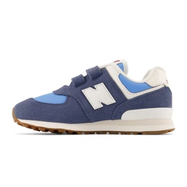 Buty New Balance Jr PV574RA1 niebieskie 1