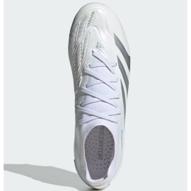 Buty piłkarskie adidas Predator Pro Fg M IG7778 białe 2