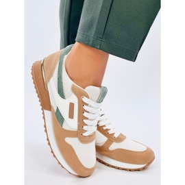 Sneakersy damskie Agassi Beiggreen białe 2