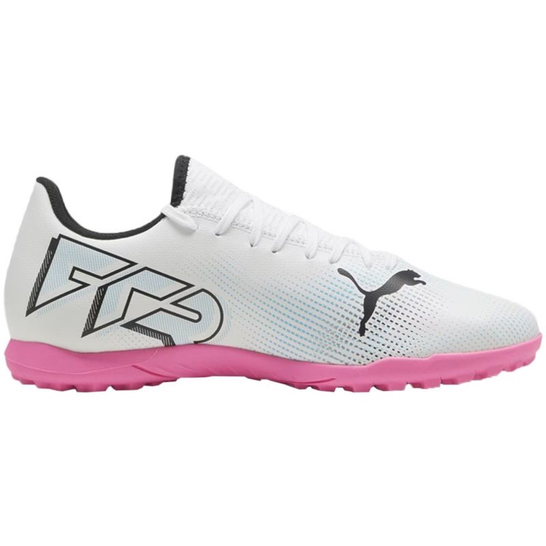 Buty piłkarskie Puma Future 7 Play Tt M 107726 01 białe 1