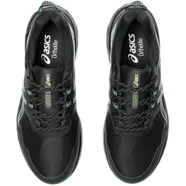 Buty do biegania Asics Gek Venture 9 Waterproof M 1011B705 002 czarne 1