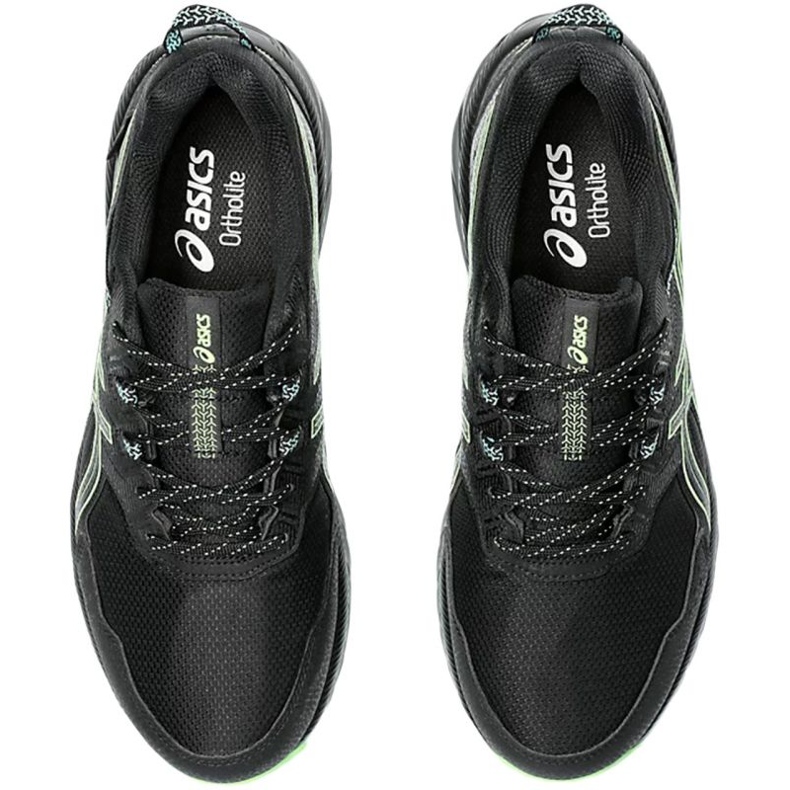 Buty do biegania Asics Gek Venture 9 Waterproof M 1011B705 002 czarne 1