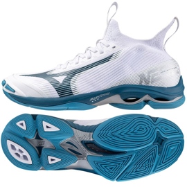 Buty do siatkówki Mizuno Wave Lightning Neo 2 M V1GA220221 białe 1