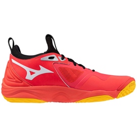 Buty do siatkówki Mizuno Wave Momentum 3 M V1GA231204 czerwone 1