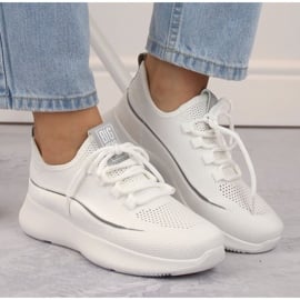 Buty sportowe ażurowe wsuwane białe Big Star NN274662 3