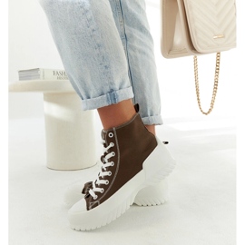 Zielone trampki za kostkę Ronchis 2