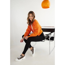 Zielone trampki na platformie Monteleone 1