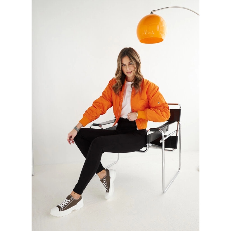 Zielone trampki na platformie Monteleone 2