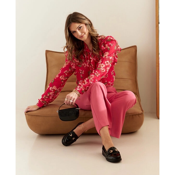 Czarne lakierowane mokasyny Prussia 2