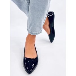 Baleriny lakierowane Xants Black czarne 1