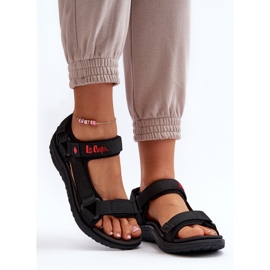 Damskie Sandały Lee Cooper LCW-24-34-2615 Czarne 1