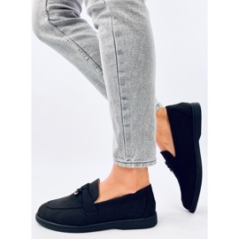 Mokasyny damskie Antonisa Black czarne 2