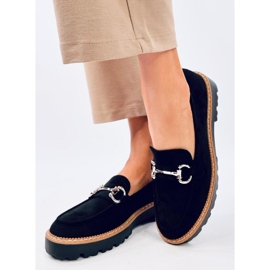 Mokasyny damskie Clays Black czarne 1