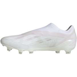 Buty piłkarskie adidas X Crazyfast.1 Ll Fg M GY7381 białe 2