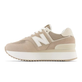 Buty New Balance W WL574ZSM beżowy 1
